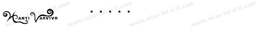 HanyiVarvivo 70字体转换